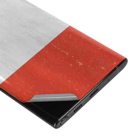 Distressed Austria Flag Galaxy Note 10 Plus Skin